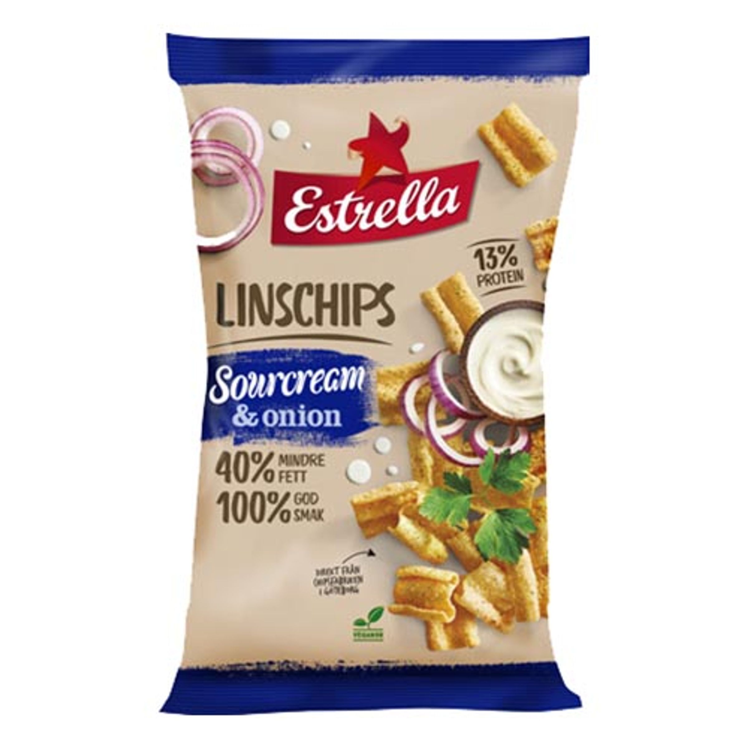Estrella Linschips Sourcream & Onion - 110 g