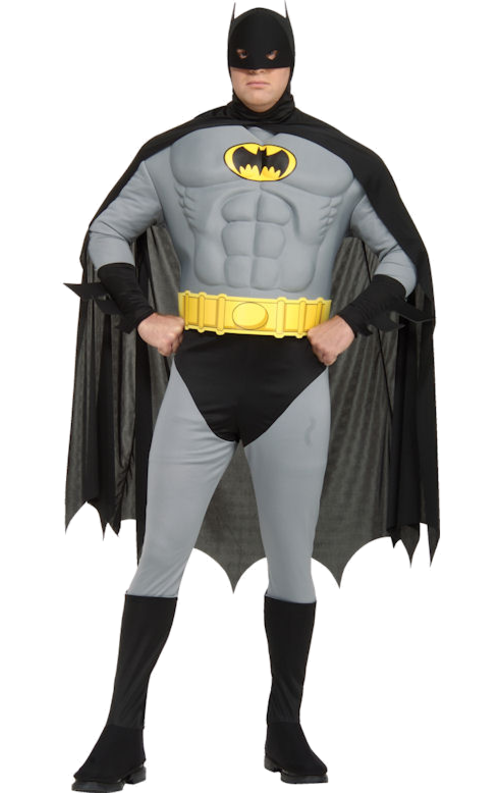 BATMAN MASKERADDRÄKT MUSKLER