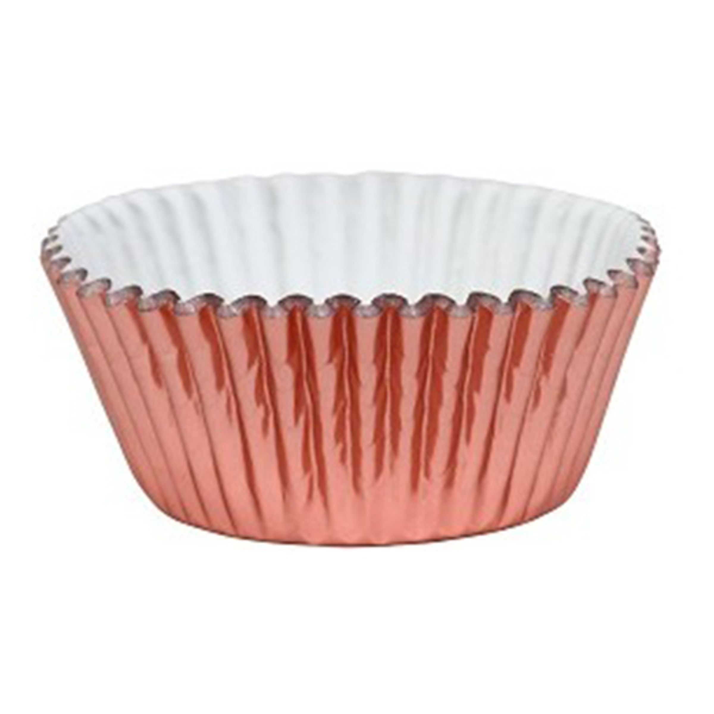 Muffinsformar Metallic Roséguld - 30-pack