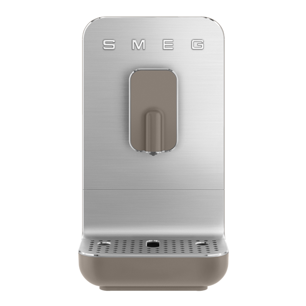 Smeg - Smeg 50's Style Helautomatisk Kaffemaskin Taupe