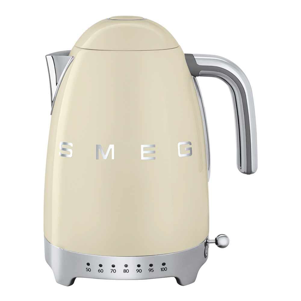 Smeg - 50's Style Vattenkokare variabel temperatur 1,7 L Creme