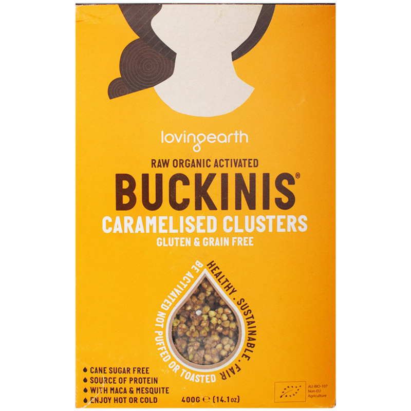 Eko "Buckinis Caramelised Clusters" 400g - 78% rabatt