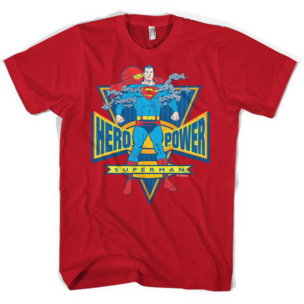Superman Hero Power T-Shirt