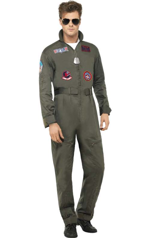 Top Gun Deluxe Male Costume, XL