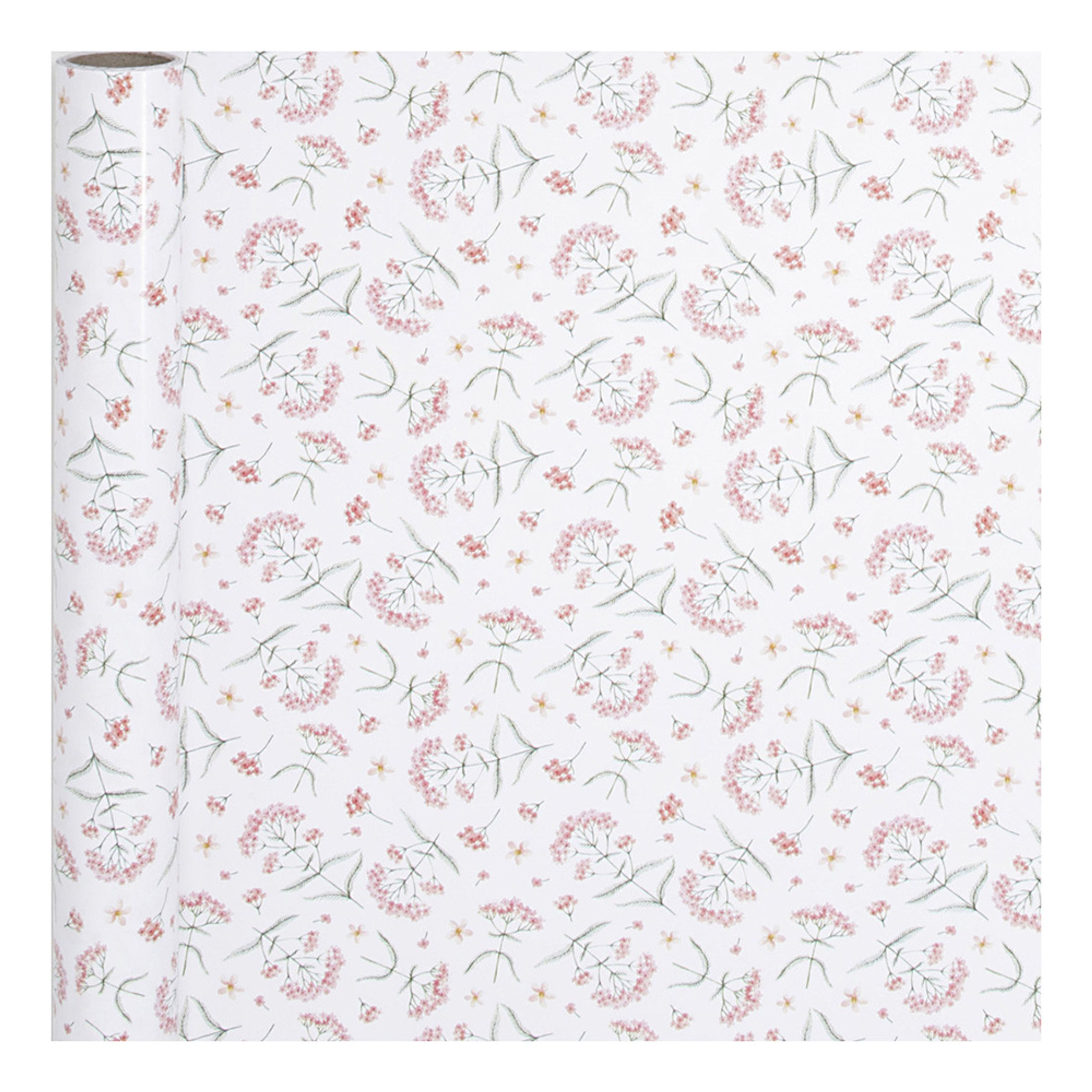 Presentpapper Blommigt Motiv