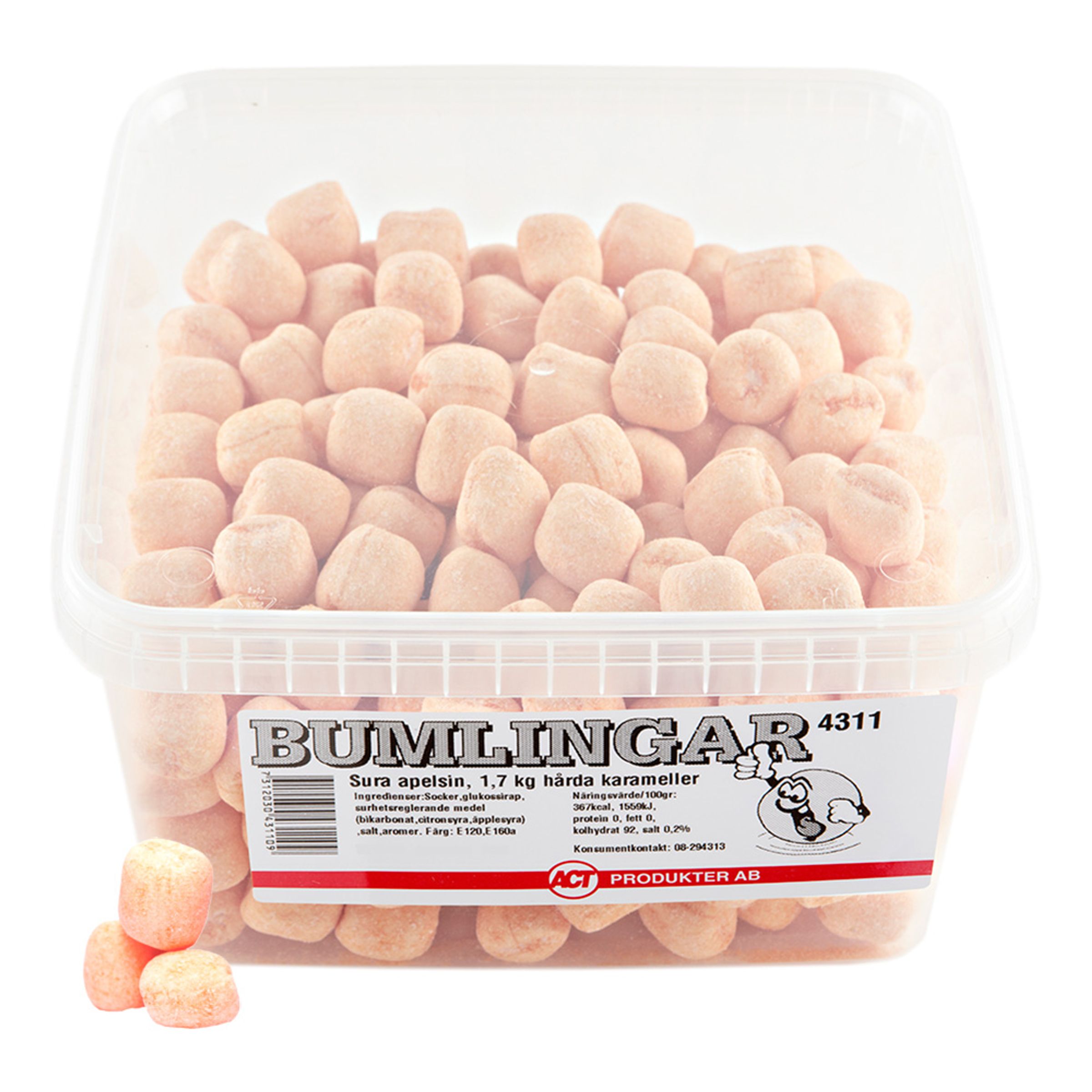 Bumlingar Sura Apelsin - 1,7 kg