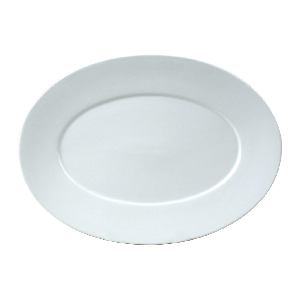 Zeus Tallrik Oval 35x25 cm