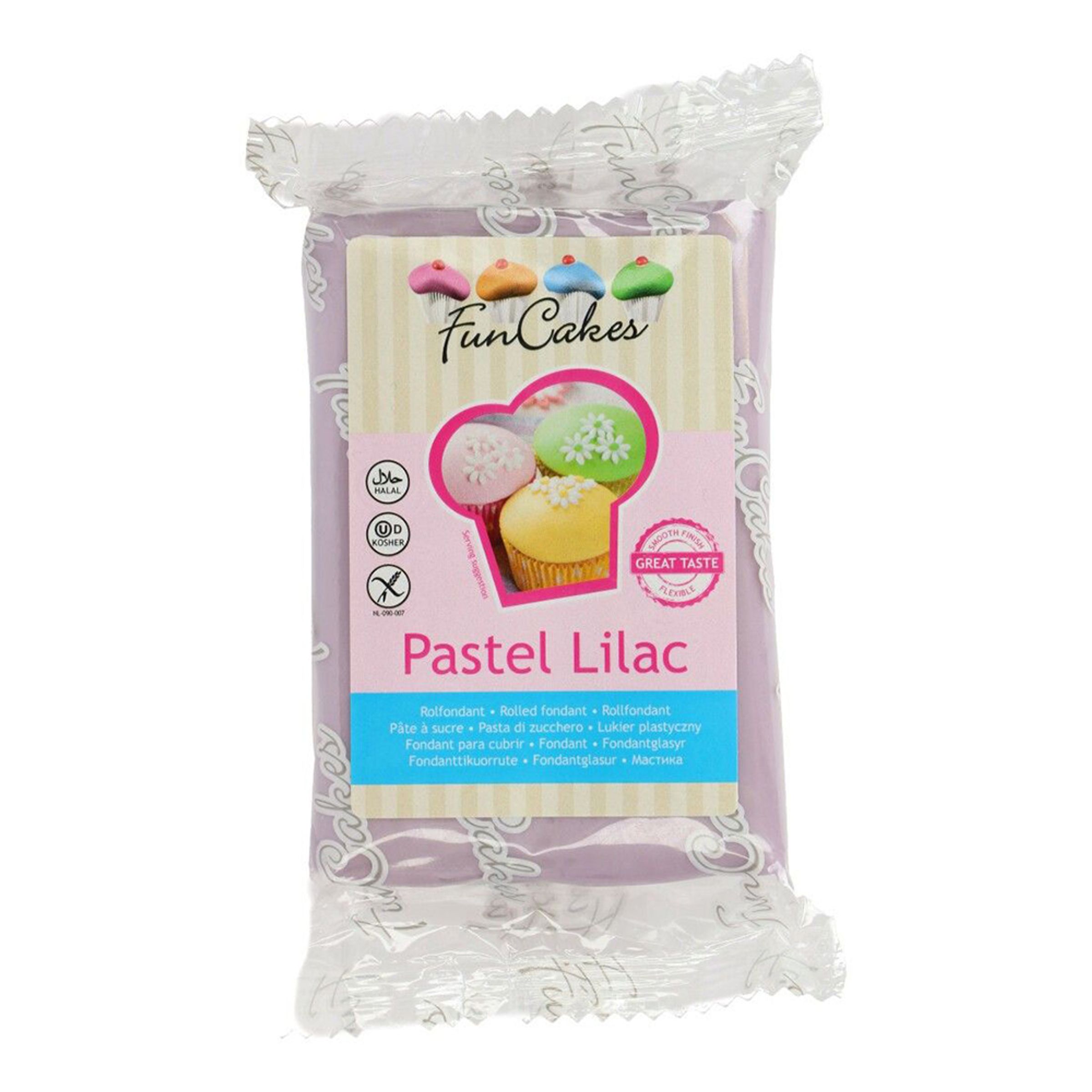 FunCakes Sockerpasta Pastell Lila - 250g