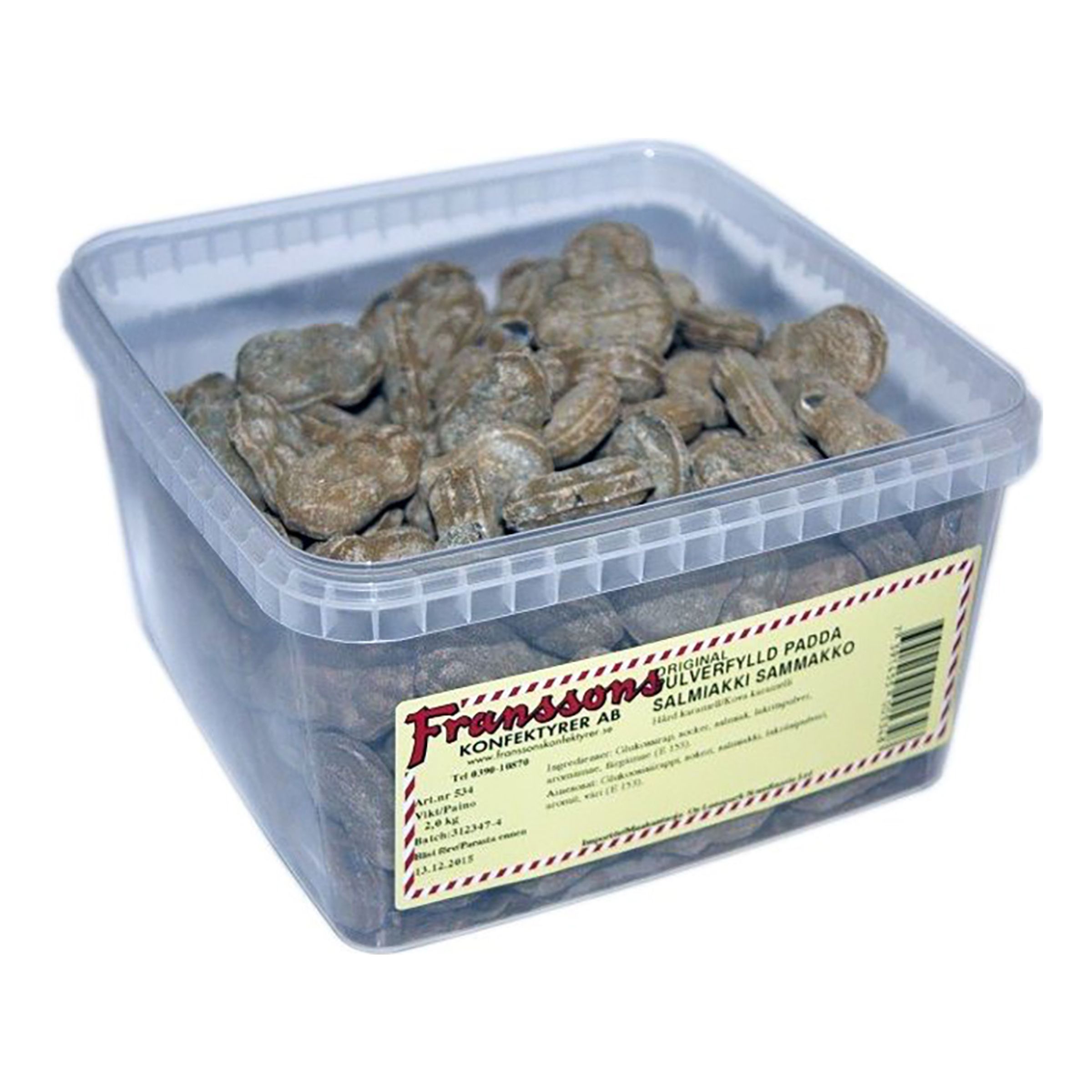 Pulverfylld Padda i Storpack - 2 kg