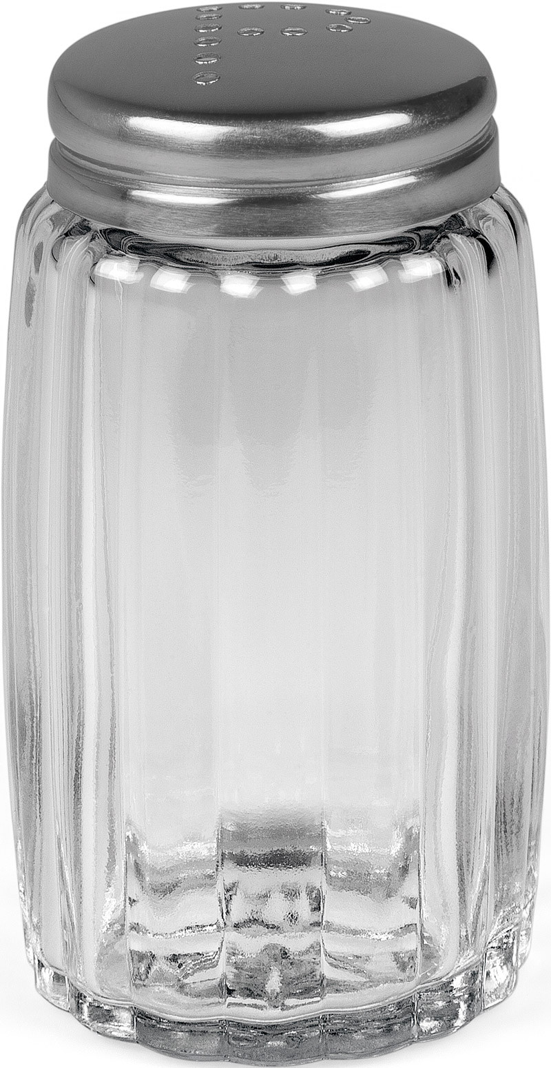 Xantia Pepparströare i rostfritt stål och glas, 7 cm