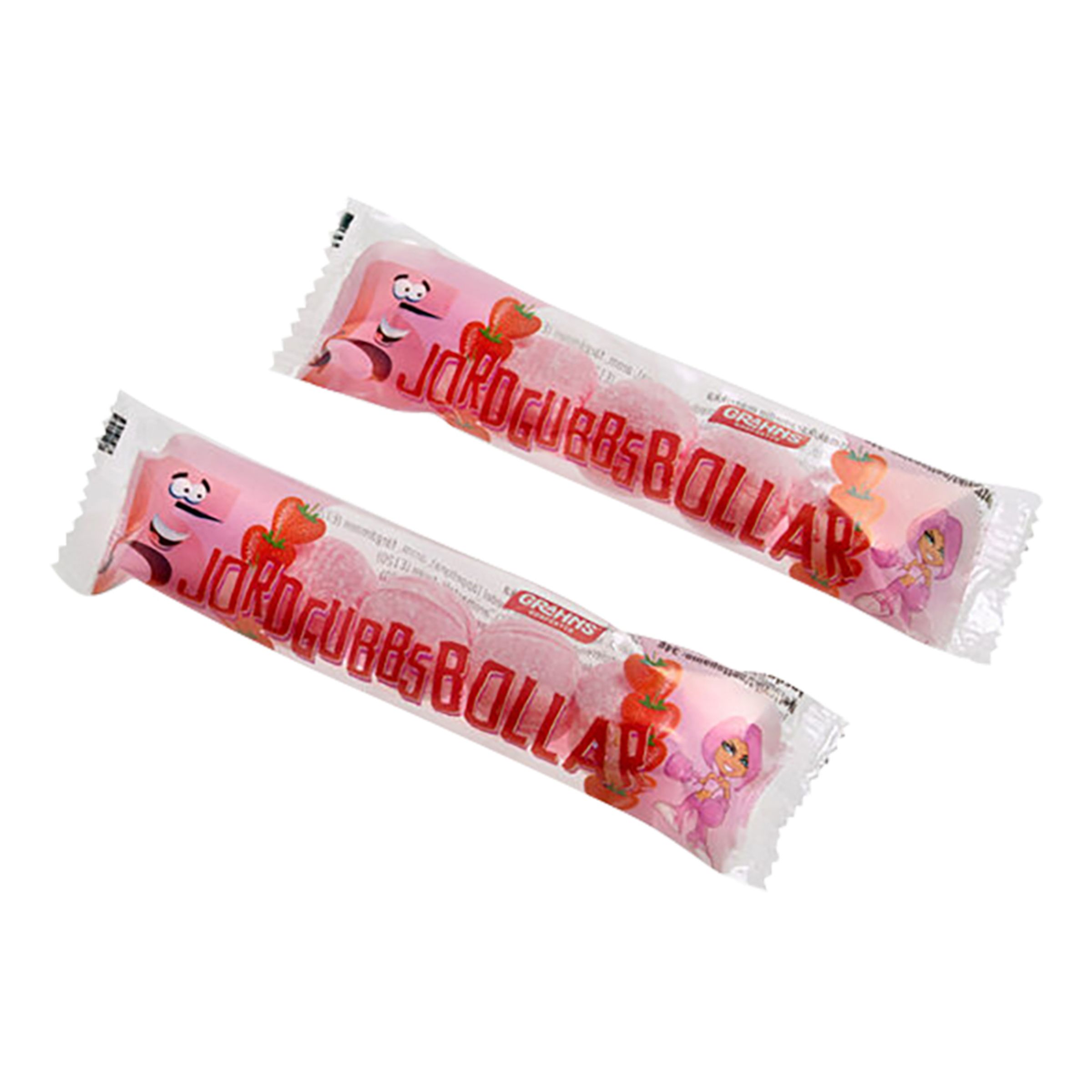 Jordgubbsbollar - 58-pack