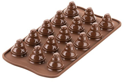 Silikomart Pralinform Choco Trees 3D
