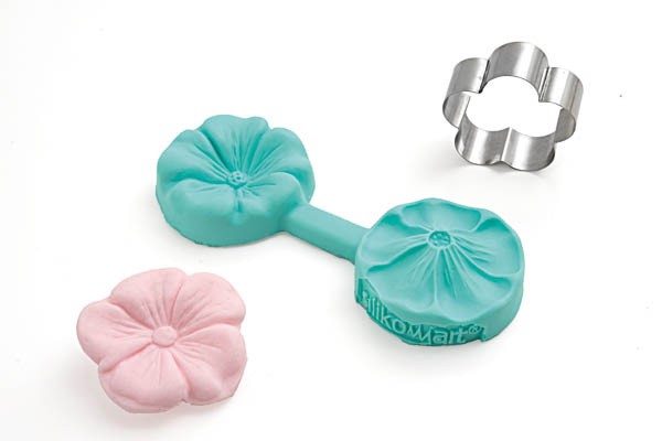 Silikomart Utstickare och silikonform, mini flower 801