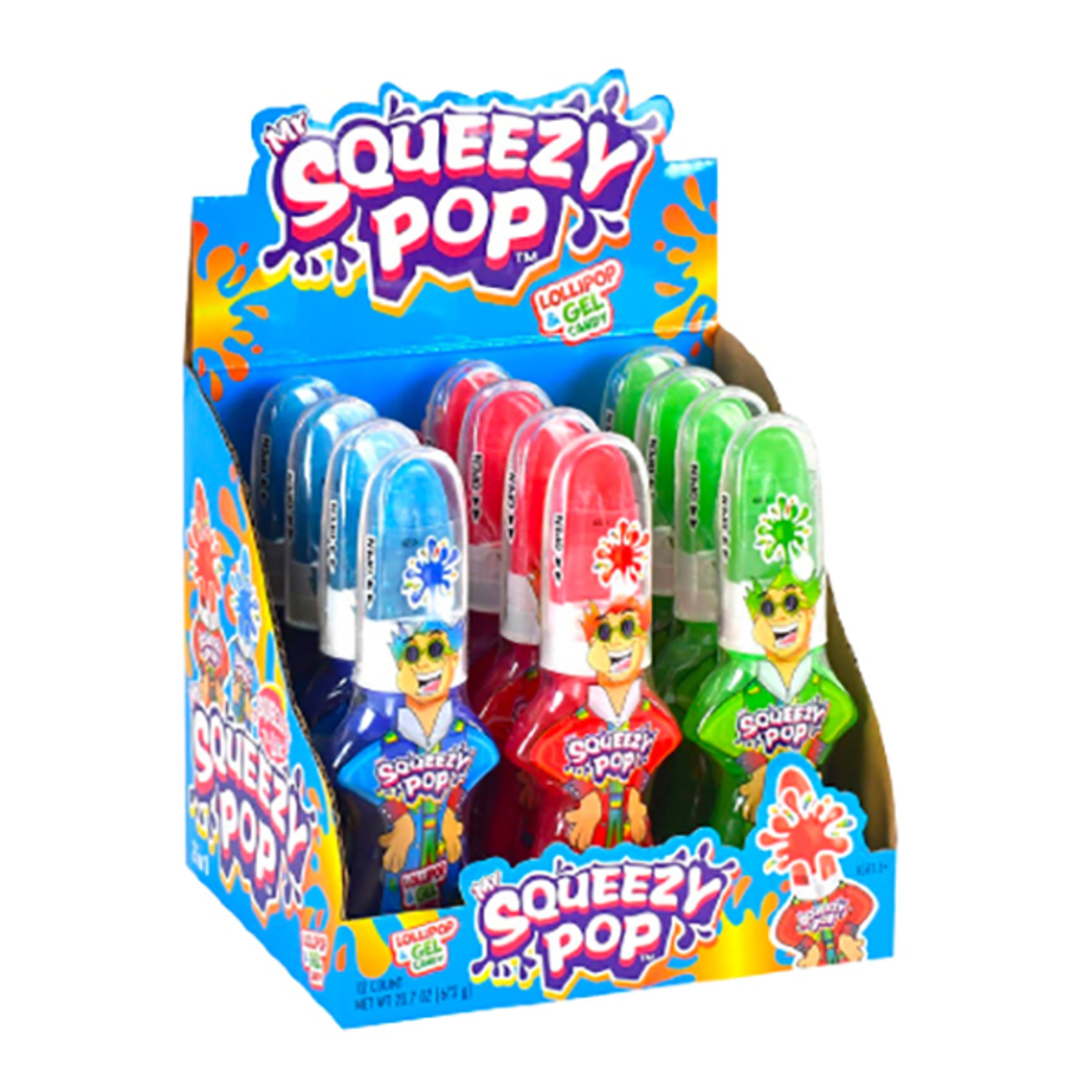 Mr Squeezy Pop Klubba - 56 g