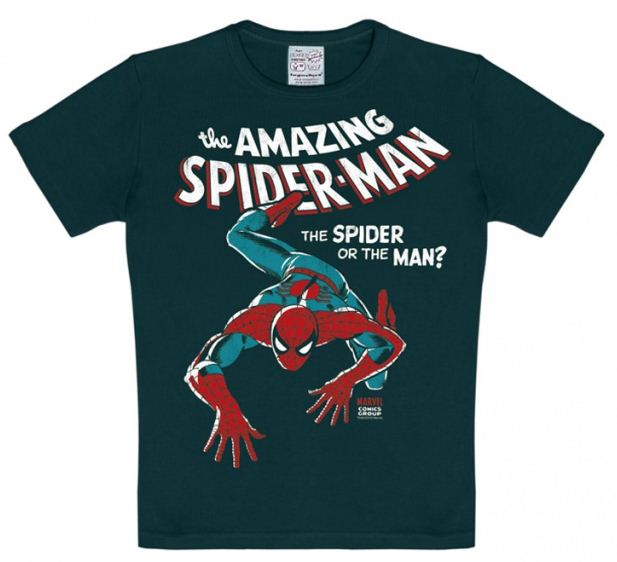 Marvel Den Fantastiska Spindelmannen T-Shirt Barn Svart