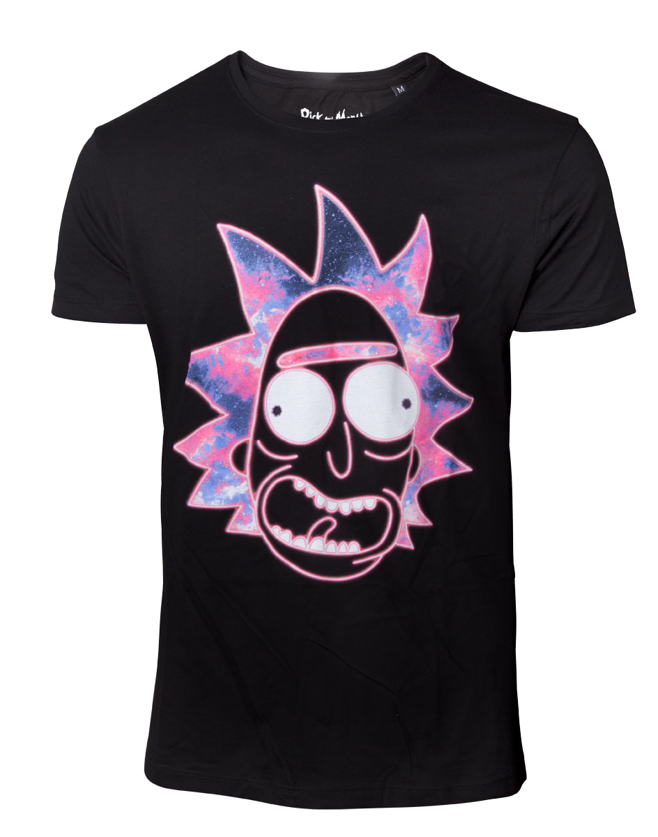 Rick And Morty T-shirt Neon Rick