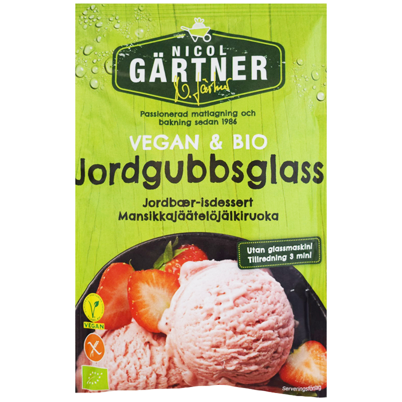 Eko Glassmix Jordgubb 86g - 46% rabatt