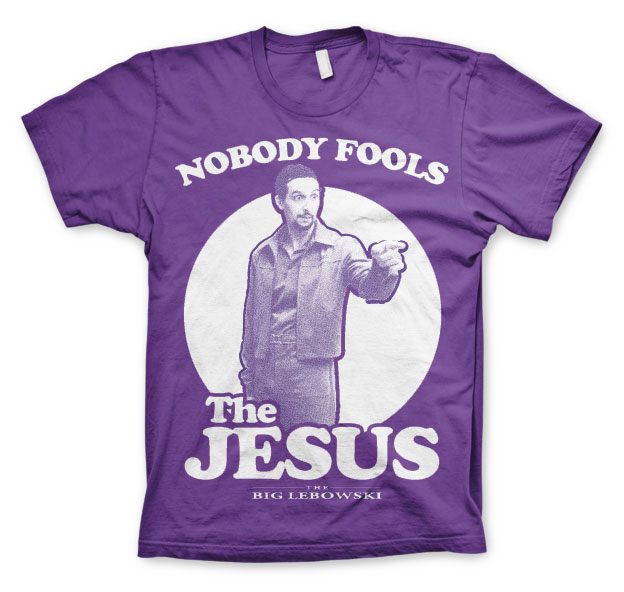 Big Lebowski Nobody Fools The Jesus T-Shirt