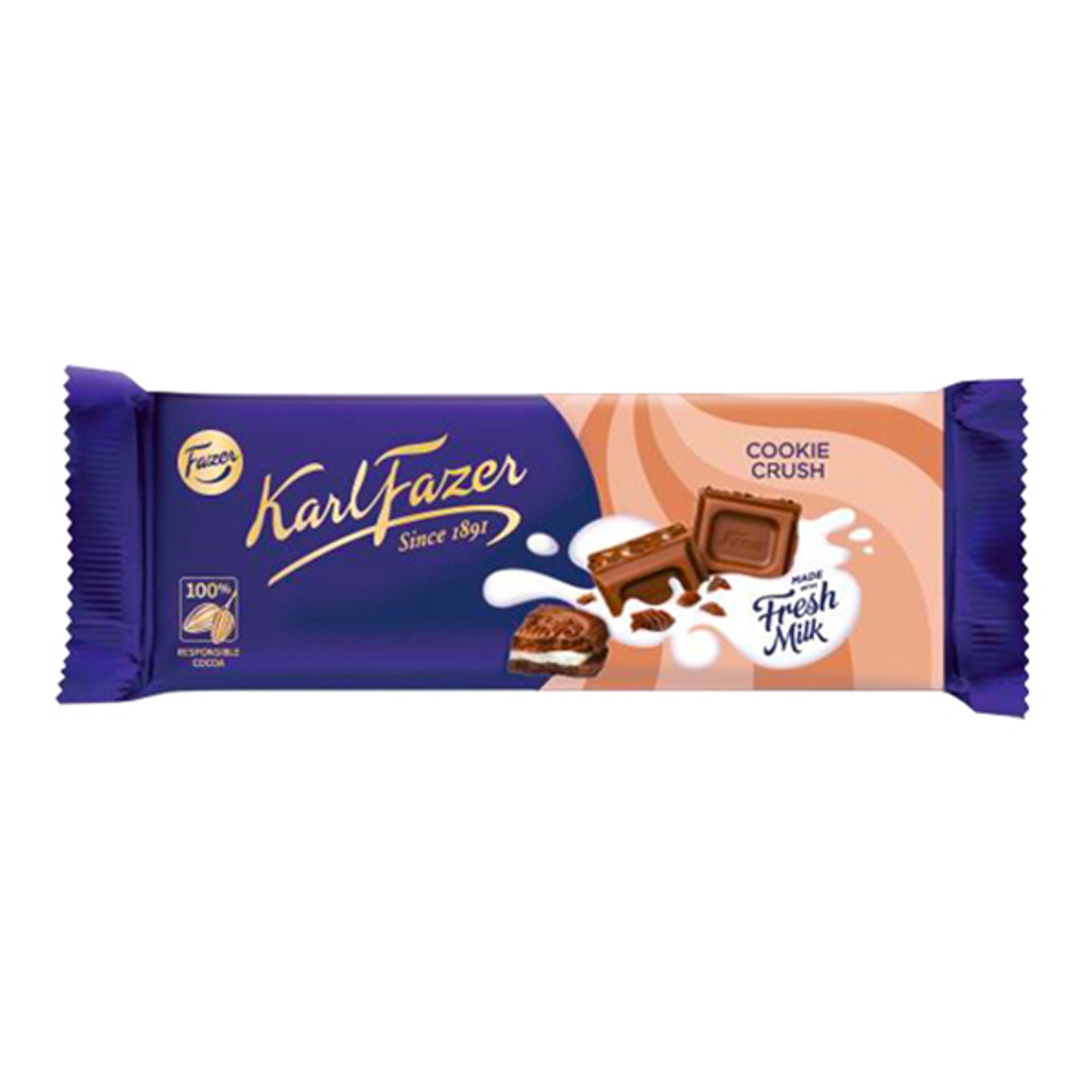 Karl Fazer Cookie Crush - 70 gram