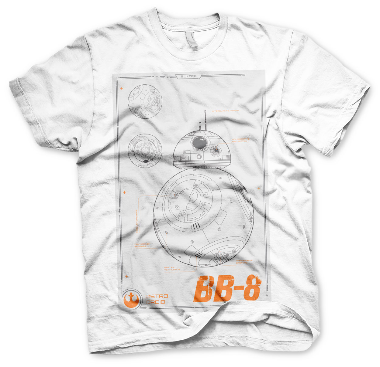 Star Wars BB-8 Blueprint T-Shirt