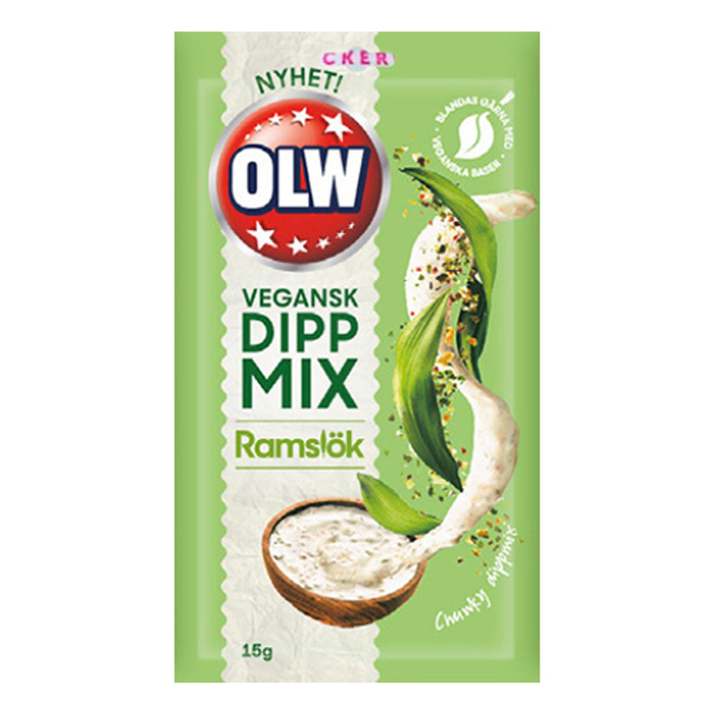Dippmix Ramslök Vegan - 15 gram