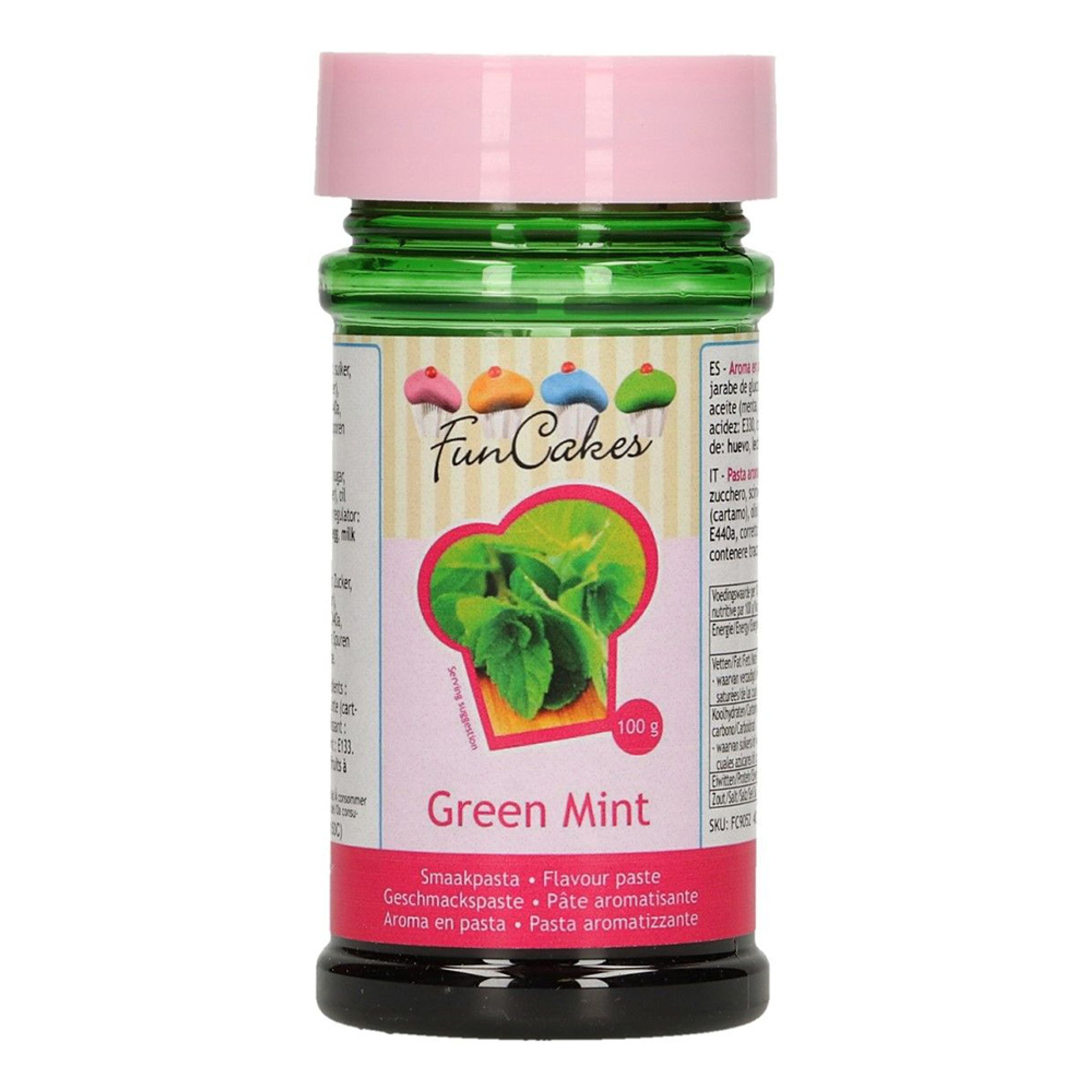 FunCakes Smaksättning Green Mint - 100g